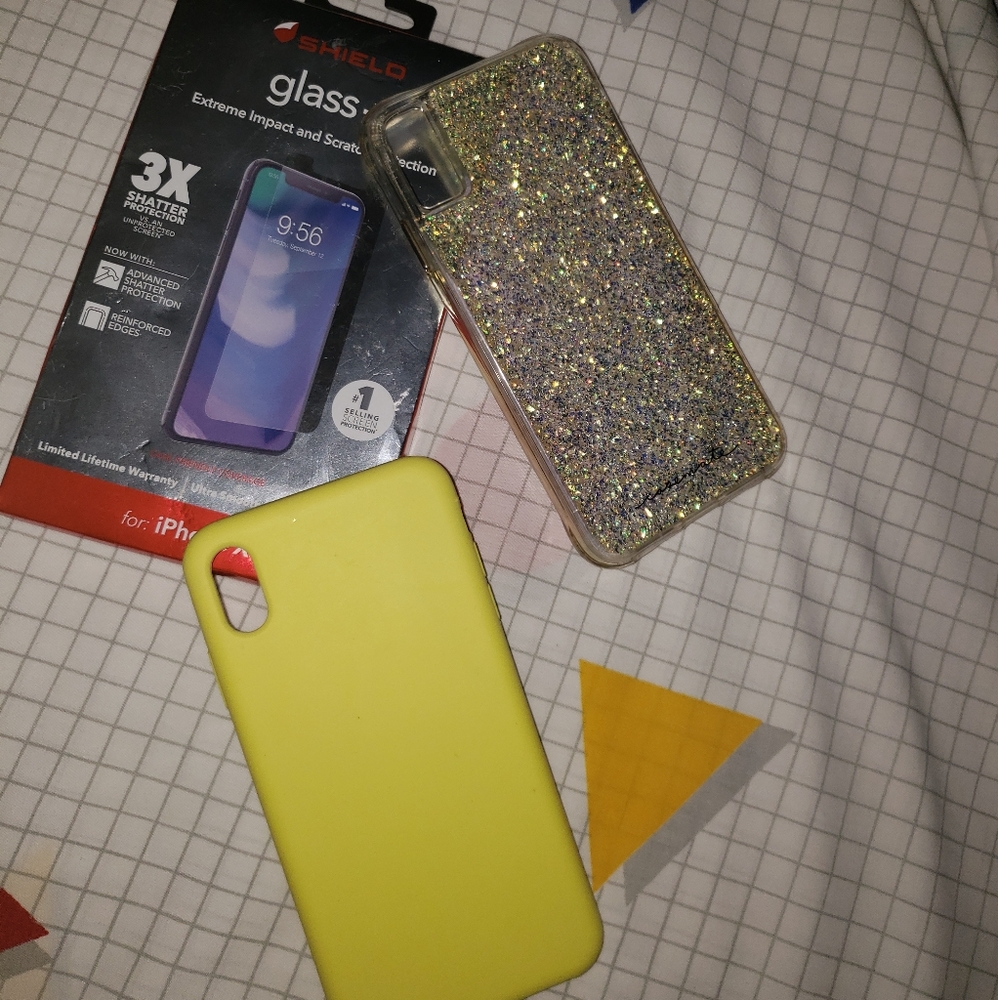 Iphohe X Cases And Screen Protector - image 1